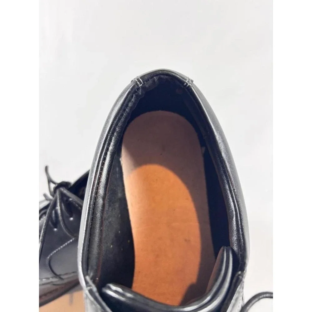 Men's Nunn & Bush Dress Shoes US 10W‎ Leather Oxford Derby Black Work Wedding